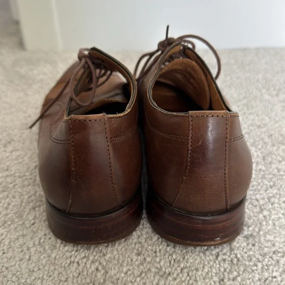 Johnston & Murphy Brown Leather Men's Dress Shoes - Size 9 - Picture 4 of 7